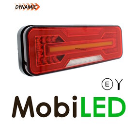 Rear light 5 functions with reflector Left