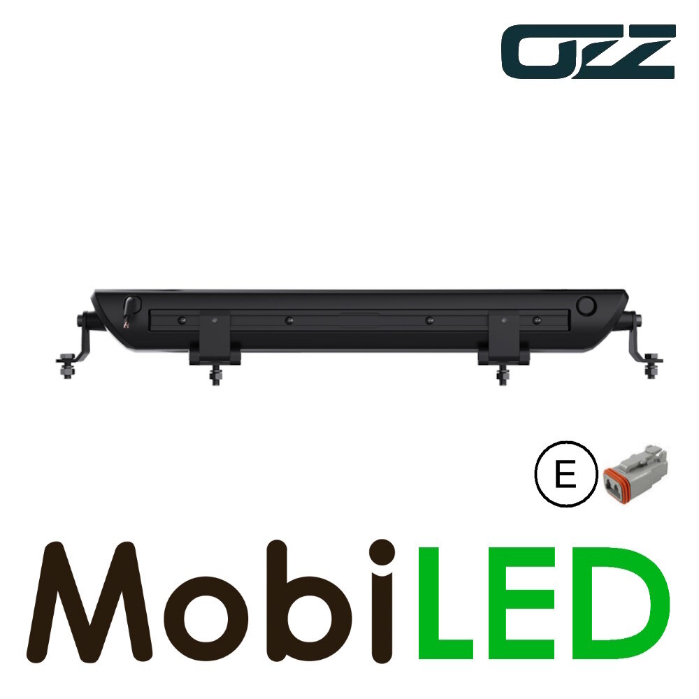 OZZ OZZ DRB1 54,6 cm Double Rangée démarrage dynamique, bicolore, fonction boost Noir