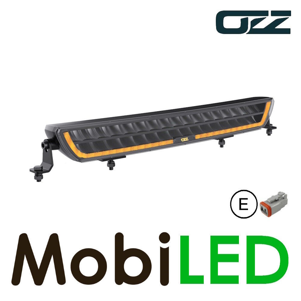 OZZ OZZ DRB1 54,6 cm Double Rangée démarrage dynamique, bicolore, fonction boost Noir