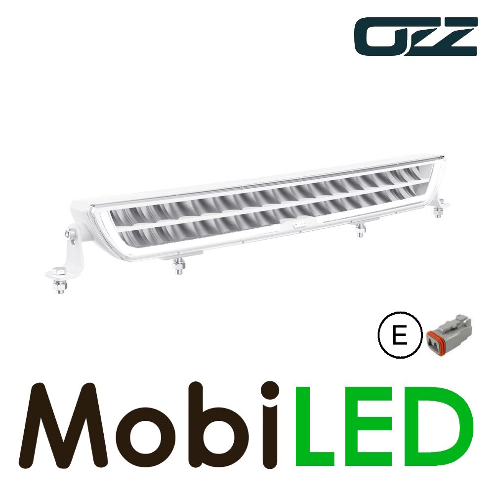 OZZ OZZ DRB1 54,6 cm Double Rangée démarrage dynamique, bicolore, fonction boost Blanc