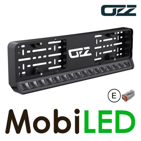 OZZ Ozz LP1 Integrated license plate led bar Black OZZ Ozz LP1 Integrated license plate led bar Black