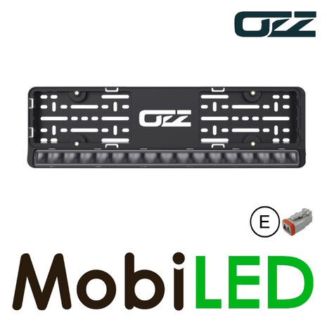 OZZ Ozz LP1 Integrated license plate led bar Black OZZ Ozz LP1 Integrated license plate led bar Black