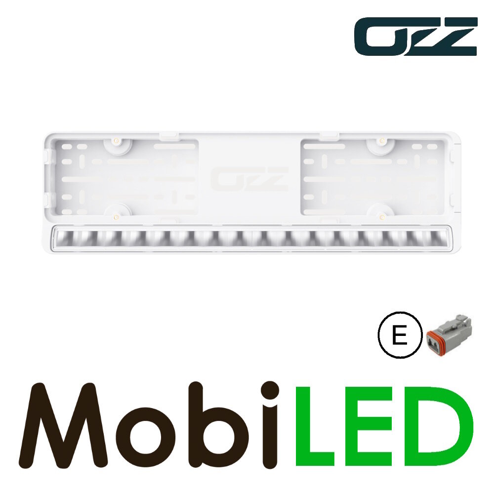 OZZ Ozz LP1 Geïntegreerde nummerplaat led bar Wit OZZ Ozz LP1 Geïntegreerde nummerplaat led bar Wit