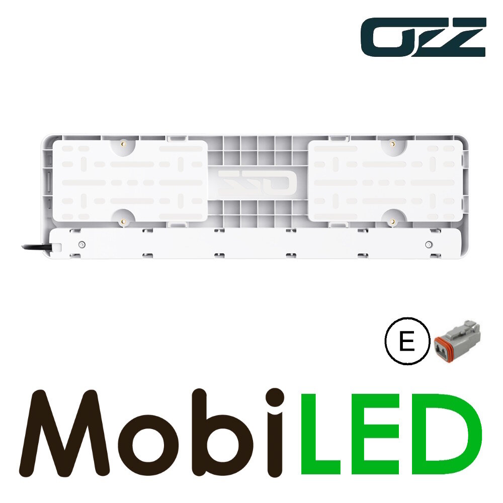 OZZ Ozz LP1 Barre LED de plaque d'immatriculation intégrée Blanc OZZ Ozz LP1 Barre LED de plaque d'immatriculation intégrée Blanc