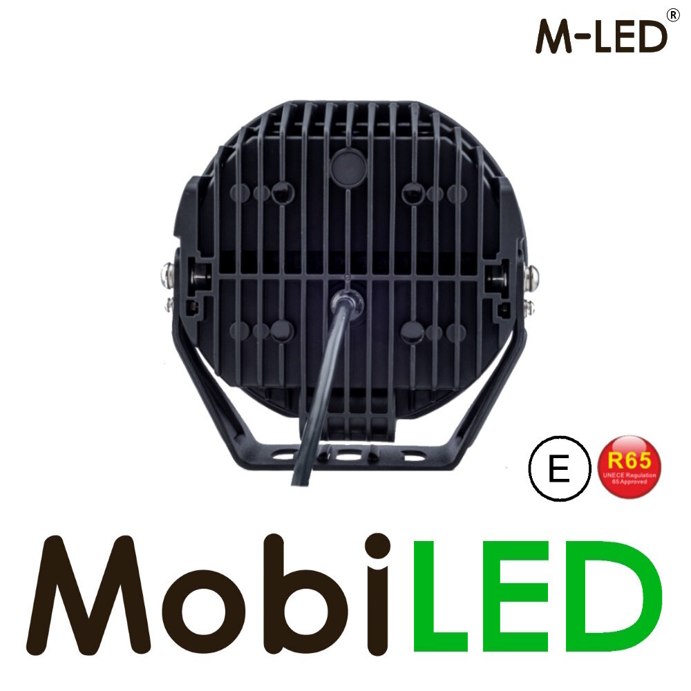M-LED M-LED Verstraler 33W 5" Rood/amber DRL en Flitser E-Keur M-LED M-LED Verstraler 33W 5" Rood/amber DRL en Flitser E-Keur