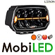 LEDSON Ledson Epix10+ 150W verstraler met amber/wit positielicht en flitser Zwart E-keur LEDSON Ledson Epix10+ 150W verstraler met amber/wit positielicht en flitser Zwart E-keur