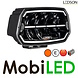 LEDSON Ledson Epix10+ 150W projecteur loin avec feu de position blanc/ambre et flash Noir LEDSON Ledson Epix10+ 150W projecteur loin avec feu de position blanc/ambre et flash Noir