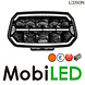 LEDSON Ledson Epix10+ 150W spotlight with amber/white position light and flash Black E-mark LEDSON Ledson Epix10+ 150W spotlight with amber/white position light and flash Black E-mark