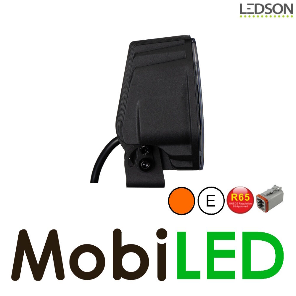 LEDSON Ledson Epix10+ 150W projecteur loin avec feu de position blanc/ambre et flash Noir LEDSON Ledson Epix10+ 150W projecteur loin avec feu de position blanc/ambre et flash Noir