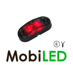 Side marking Red Dark multivoltage E-mark Side marking Red Dark multivoltage E-mark