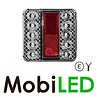 Rear light 3 functions with license plate and reflector 12V E-mark Rear light 3 functions with license plate and reflector 12V E-mark