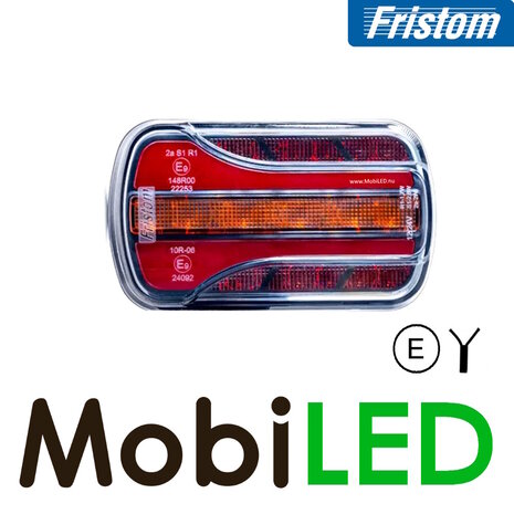 Fristom Rear light 3 functions FT-350 E-mark