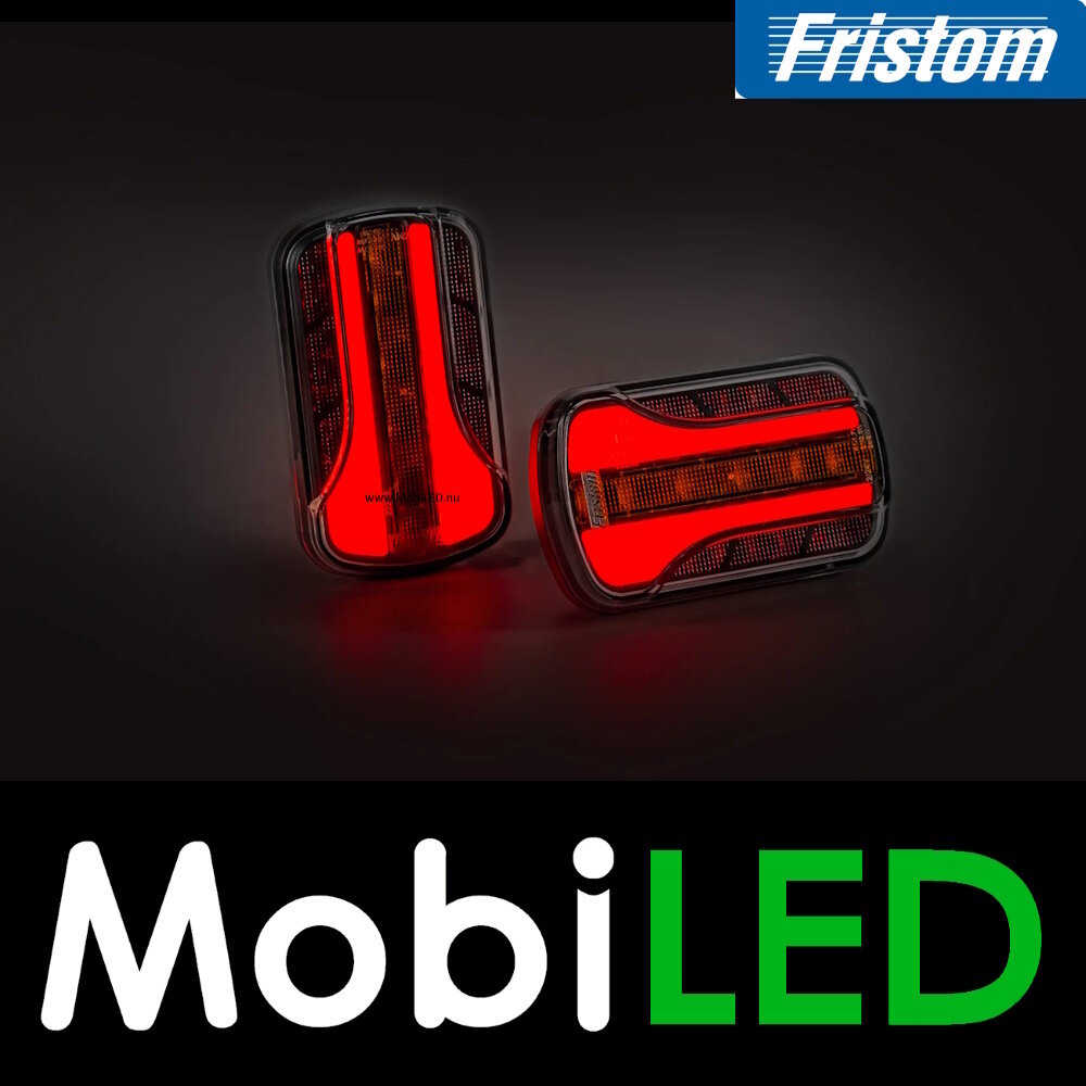 Fristom Rear light 3 functions FT-350 E-mark Fristom Rear light 3 functions FT-350 E-mark