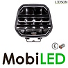 LEDSON Ledson Epix9+ 9" 180W verstraler met amber/wit positielicht Zwart E-keur LEDSON Ledson Epix9+ 9" 180W verstraler met amber/wit positielicht Zwart E-keur