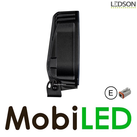LEDSON Ledson Epix9+ 9" 180W verstraler met amber/wit positielicht Zwart E-keur LEDSON Ledson Epix9+ 9" 180W verstraler met amber/wit positielicht Zwart E-keur
