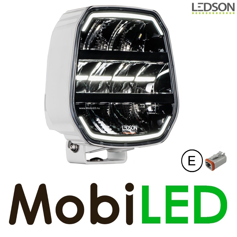 LEDSON Ledson Epix9+ 9" 180W projecteur loin avec feu de position blanc/ambre Blanc