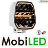LEDSON Ledson Epix9+ 9" 180W spotlight with position light white/amber White E-mark LEDSON Ledson Epix9+ 9" 180W spotlight with position light white/amber White E-mark