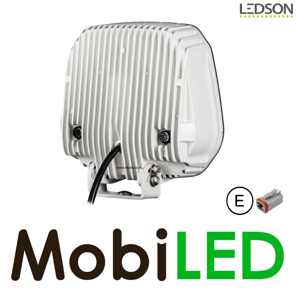 LEDSON Ledson Epix9+ 9" 180W projecteur loin avec feu de position blanc/ambre Blanc