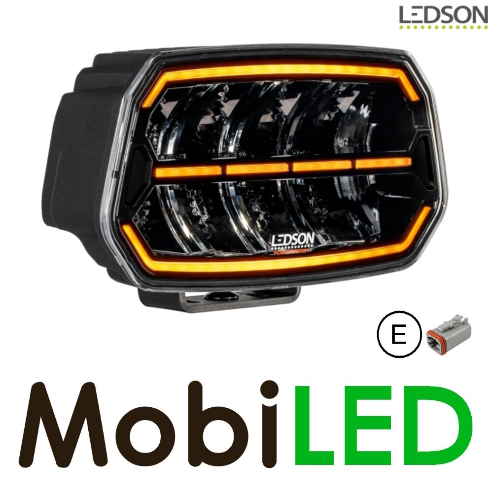 LEDSON Ledson Epix10+ 150W Spotlight with position light white/amber Black LEDSON Ledson Epix10+ 150W Spotlight with position light white/amber Black