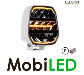 LEDSON Epix7+ with amber/white position light 7 inch white LEDSON Epix7+ with amber/white position light 7 inch white