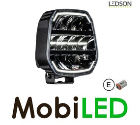 LEDSON Epix7+ avec feu de position ambre/blanc 7 pouces noir LEDSON Epix7+ avec feu de position ambre/blanc 7 pouces noir