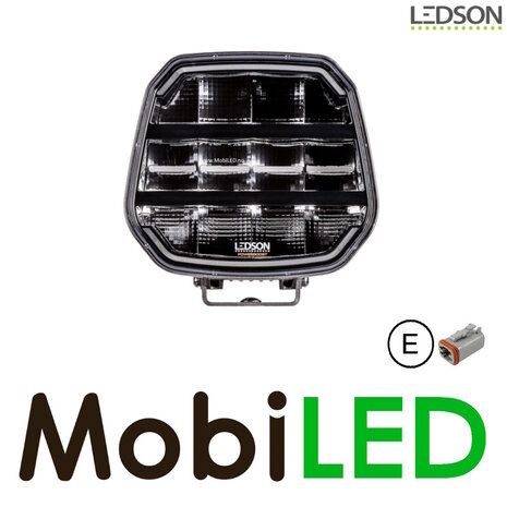 LEDSON Ledson Epix7+ 7" 120W Verstraler met positielicht wit/amber Zwart LEDSON Ledson Epix7+ 7" 120W Verstraler met positielicht wit/amber Zwart