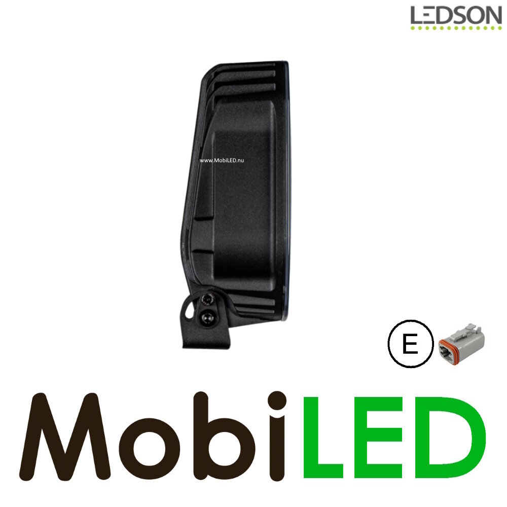 LEDSON Ledson Epix7+ 7" 120W Spotlight with amber/white position light Black E-mark LEDSON Ledson Epix7+ 7" 120W Spotlight with amber/white position light Black E-mark