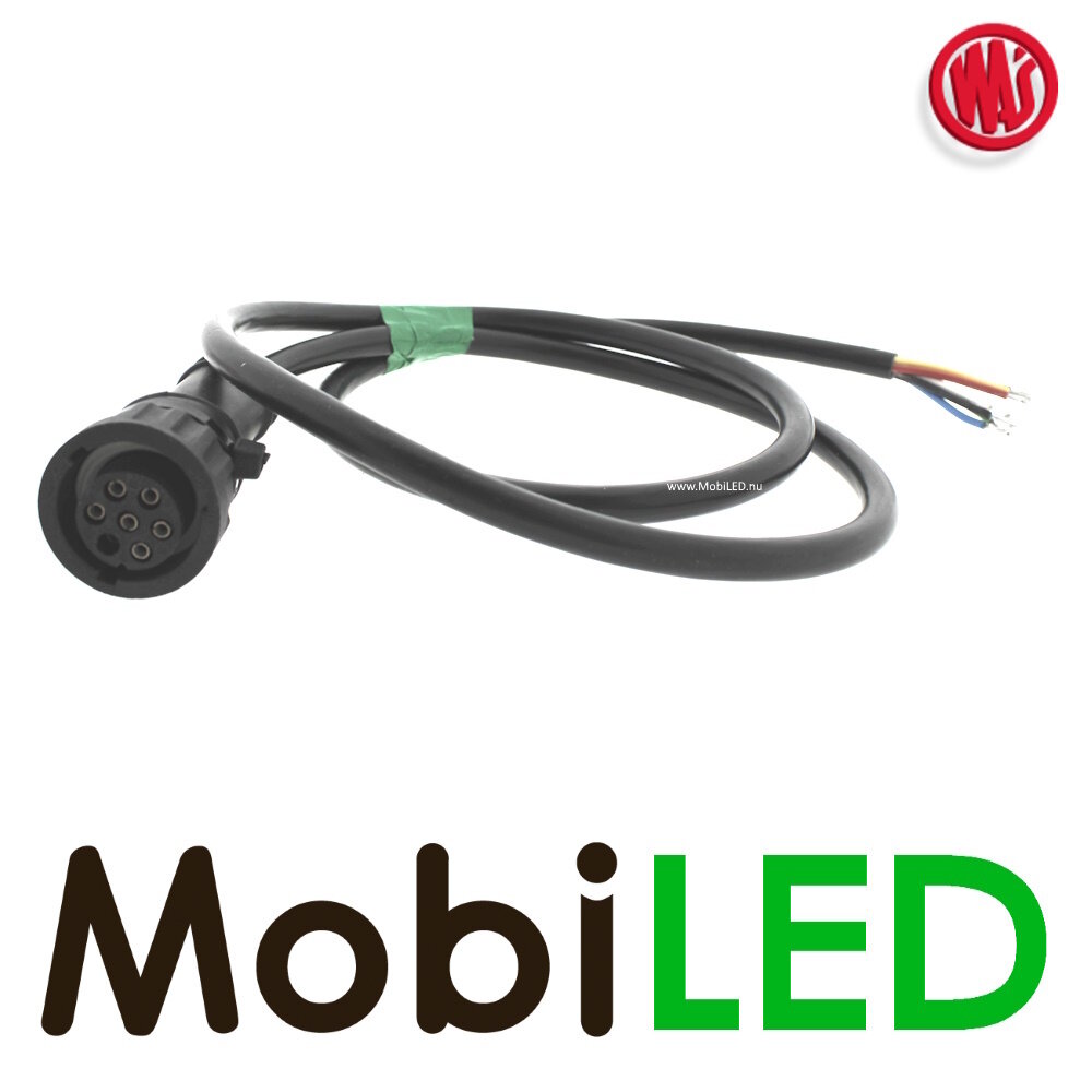 WAS Aansluitkabel 7 polig 1 meter WAS Aansluitkabel 7 polig 1 meter