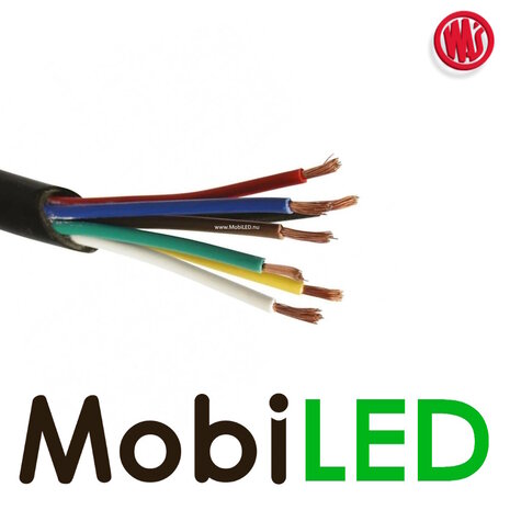 WAS Câble de connexion 7 broches 1 mètre WAS Câble de connexion 7 broches 1 mètre