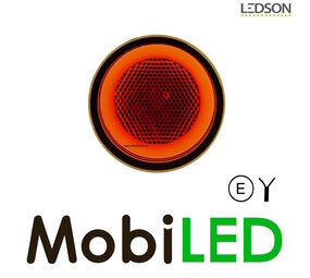 LEDSON Deense lamp Halo Dark Look Rood