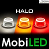 LEDSON Ledson Deense lamp Halo Dark Look Amber E-keur LEDSON Ledson Deense lamp Halo Dark Look Amber E-keur