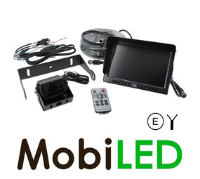 Kit de caméra de recul moniteur à écran partagé 7" avec fill Kit de caméra de recul moniteur à écran partagé 7" avec fill