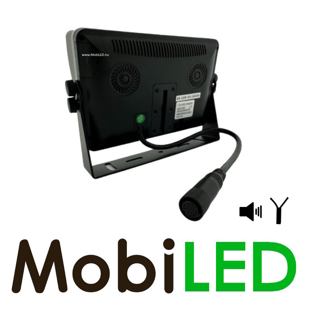 Kit de caméra de recul moniteur à écran partagé 7" avec fill