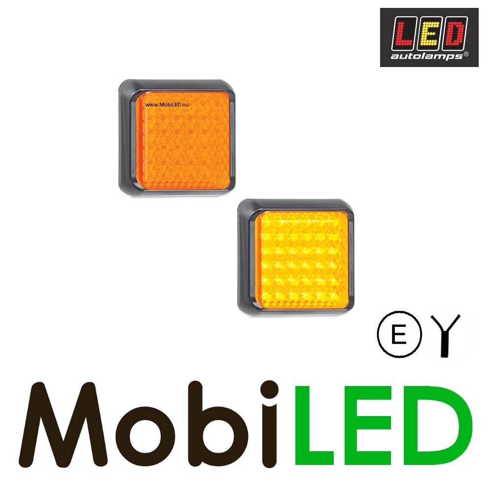 LED autolamps Turn signal 100 series E-mark