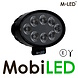 M-LED M-LED 32W worklight oval dark look E-mark