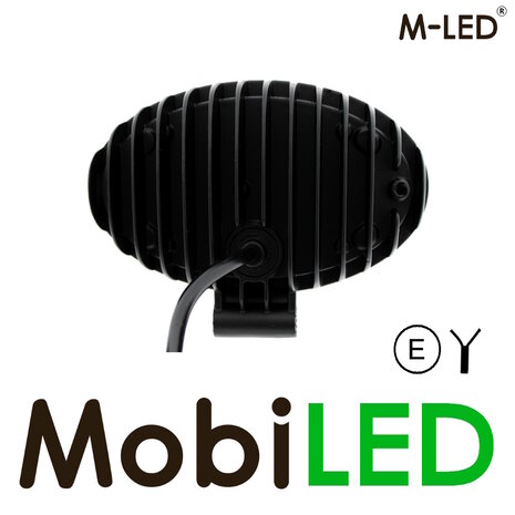 M-LED M-LED Lampe de travail 32 LED ovale aspect foncé E-marque
