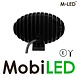 M-LED M-LED Lampe de travail 32W ovale dark look E-marque