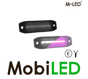 M-LED Dual color wit/roze dark look klein