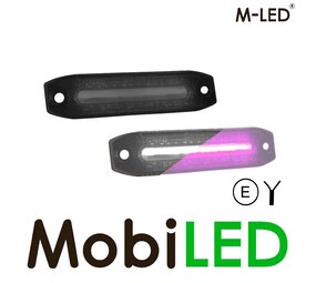 M-LED Side marking white/pink dark look M-LED Side marking white/pink dark look
