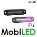 M-LED M-LED Bicolore blanc - rose dark look E-mark M-LED M-LED Bicolore blanc - rose dark look E-mark