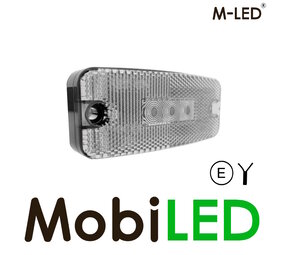M-LED M-LED Markeringslicht met reflector Wit 12-24 V M-LED M-LED Markeringslicht met reflector Wit 12-24 V