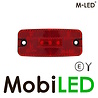 M-LED M-LED Marker light red with reflector 12-24 volts E-mark M-LED M-LED Marker light red with reflector 12-24 volts E-mark