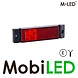 M-LED M-LED Feu de marquage rouge rectangle avec réflecteur 12-24 volts E-marque