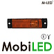 M-LED M-LED Markeringslicht amber rechthoek met reflector 12-24 volt E-keur