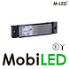 M-LED M-LED  Markeringslicht wit rechthoek met reflector 12-24 volt E-keur