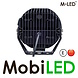 M-LED M-LED projecteur loin 66 watts 7" Noir avec DRL et flash E-mark