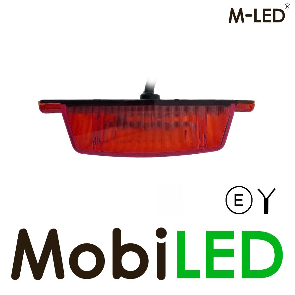 M-LED M-LED Brûleur double avec feu stop lentille rouge M-LED M-LED Brûleur double avec feu stop lentille rouge