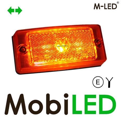 M-LED M-LED Classic zijmarkering + richtingaanwijzer - amber lens M-LED M-LED Classic zijmarkering + richtingaanwijzer - amber lens