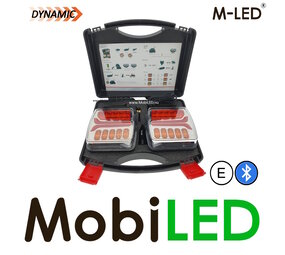 Wireless trailer lighting set 7 poles 24 volts