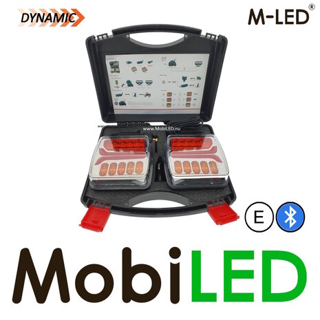 Draadloze aanhanger verlichtingsset met magneet  24 volt 7 polig N-Type